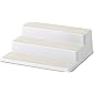 Copco Basics 3-Tier Spice Pantry Kitchen Cabinet Organizer, 10-Inch, Cream