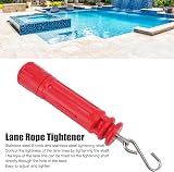 CHICIRIS Pool Line Tensioner, Stainless Steel S Hook, Adjustable Tightener view 2