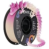Sovol 3D Printer Photosensitive PLA Filament 1kg, Light Change Purple | Single Color 2.2 lbs Spool 3D Printing Materials, Dimensional Accuracy +/- 0.03 mm, 1.75 mm