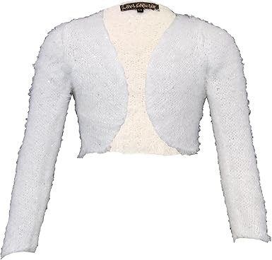 kids silver cardigan