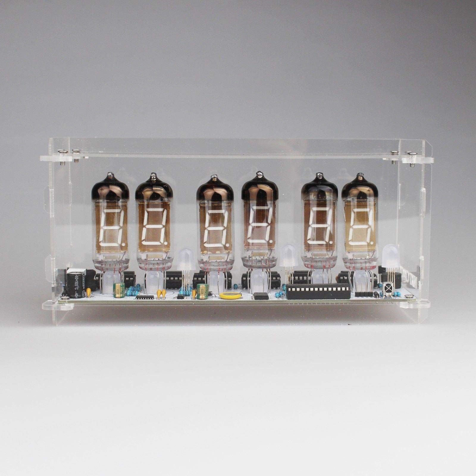Buy NIXT CLOCK DIY Kit with Tubes and Case IV11 VFD Clock Nixie
