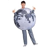 Inflatable Sun, Moon & Earth Costumes for Adults | Blow-Up Solar System Cosplay Outfits | Parade Costumes