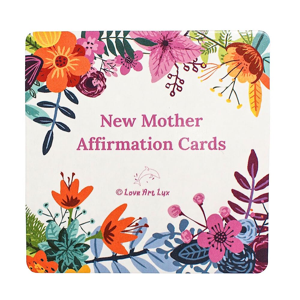 New Mother Affirmation Cards: 23 Emotionally Supportive Positive Cards. Gift for New Mum, Expecting Mothers, New Mum Essentials, Baby Shower Gifts