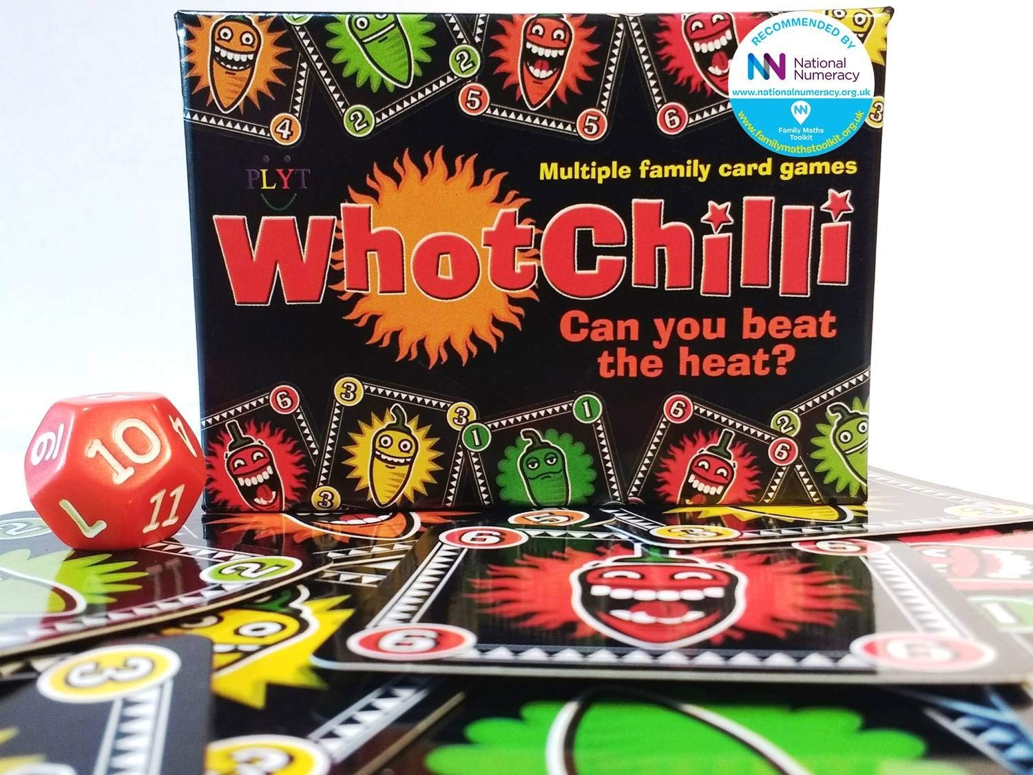 Whotchilli - a range of fun, educational card games - endorsed by National Numeracy, Age 6+