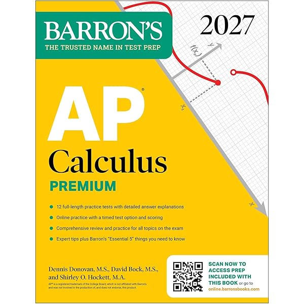 Amazon.com: AP Precalculus Premium, 2027: Prep Book with 3