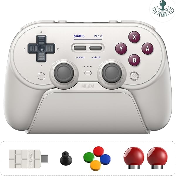 8BitDo Pro 3 Bluetooth Controller for Switch/Switch 2 – TMR