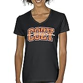 Cozy Season Women's V-Neck T-Shirt Fall Pumpkin Spice Corn Maze Cute Plaid Thanksgiving Autumn Family Dinner Turkey Day Tee