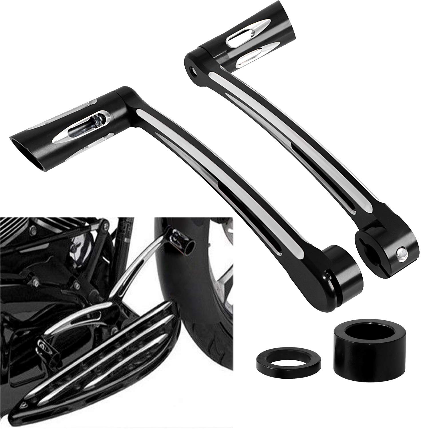 XMMT Pair Heel Toe Shift Lever Shifter Peg for