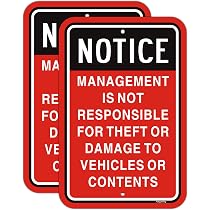 WE Are NOT Responsible For Theft, Damage, OR Any VALUABLES Left In 8defbfdf C012 4431 A891 93ec849c0d4e.906aac0bc7b4f55bcdf7507bf18e4571