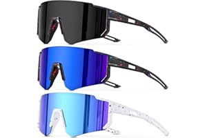 DioKiw Kids Sunglasses Polarized Youth Baseball Sunglasses Boys Girls Softball Cycling UV400 Protection Goggles