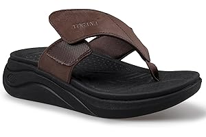 Vogana Diabetic Sandals for Men with Adjustable Width Walking Orthopedic for Swollen Feet | Foot Pain Relief