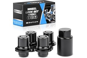 FOMIUZY Wheel Lock Lug Nut Set M12 x 1.5 Anti Theft Fit Toyota Camry Tacoma Corolla Highlander Avalon RAV4 Sienna Venza Celica Prius Matrix CHR Mirai Lexus RX350 IS250 ES350 NX200T Replace 00276-00900