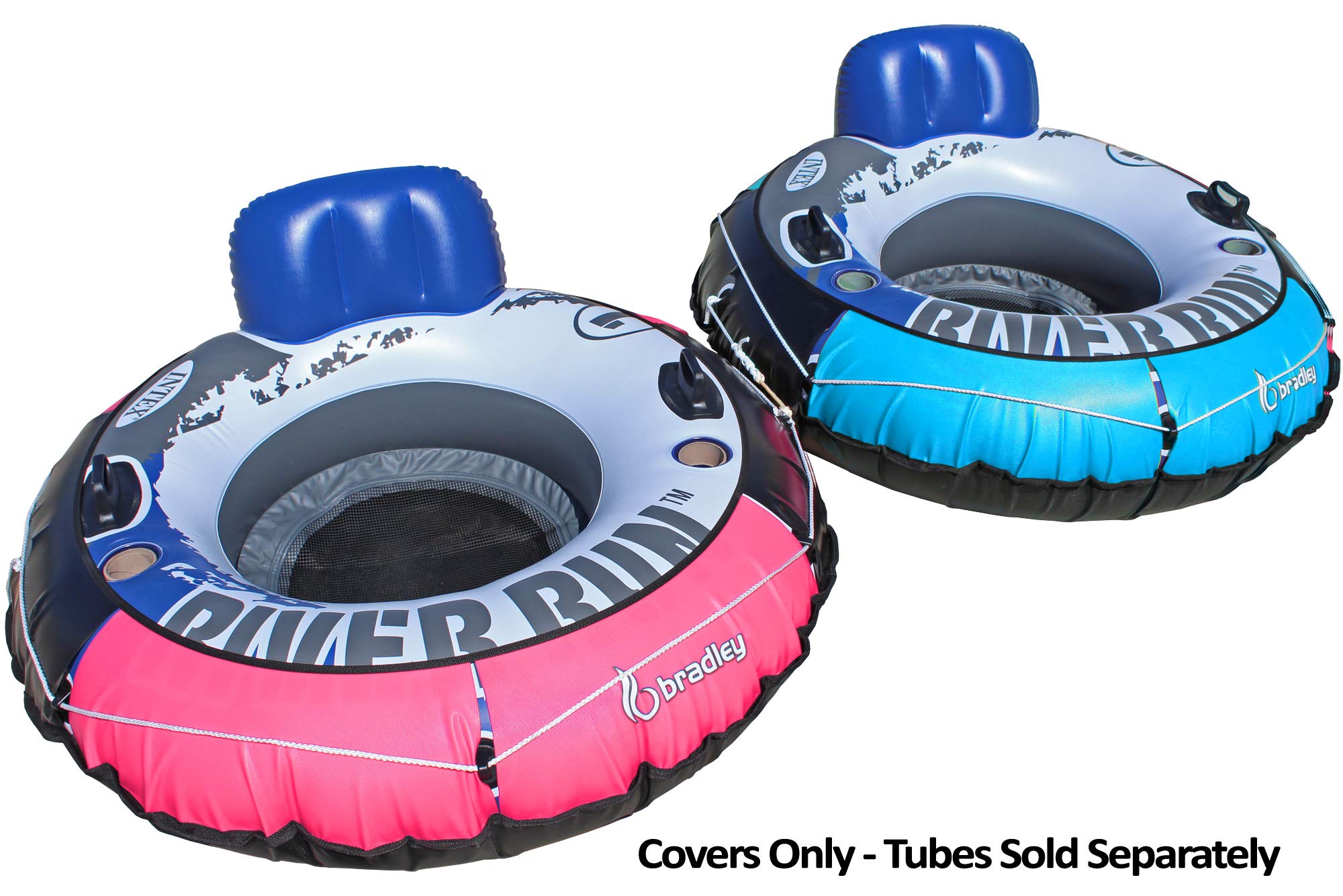 Bradley Heavy Duty River Tube Cover (2 Pack) | Compatible with Intex & Most 53" Tubes