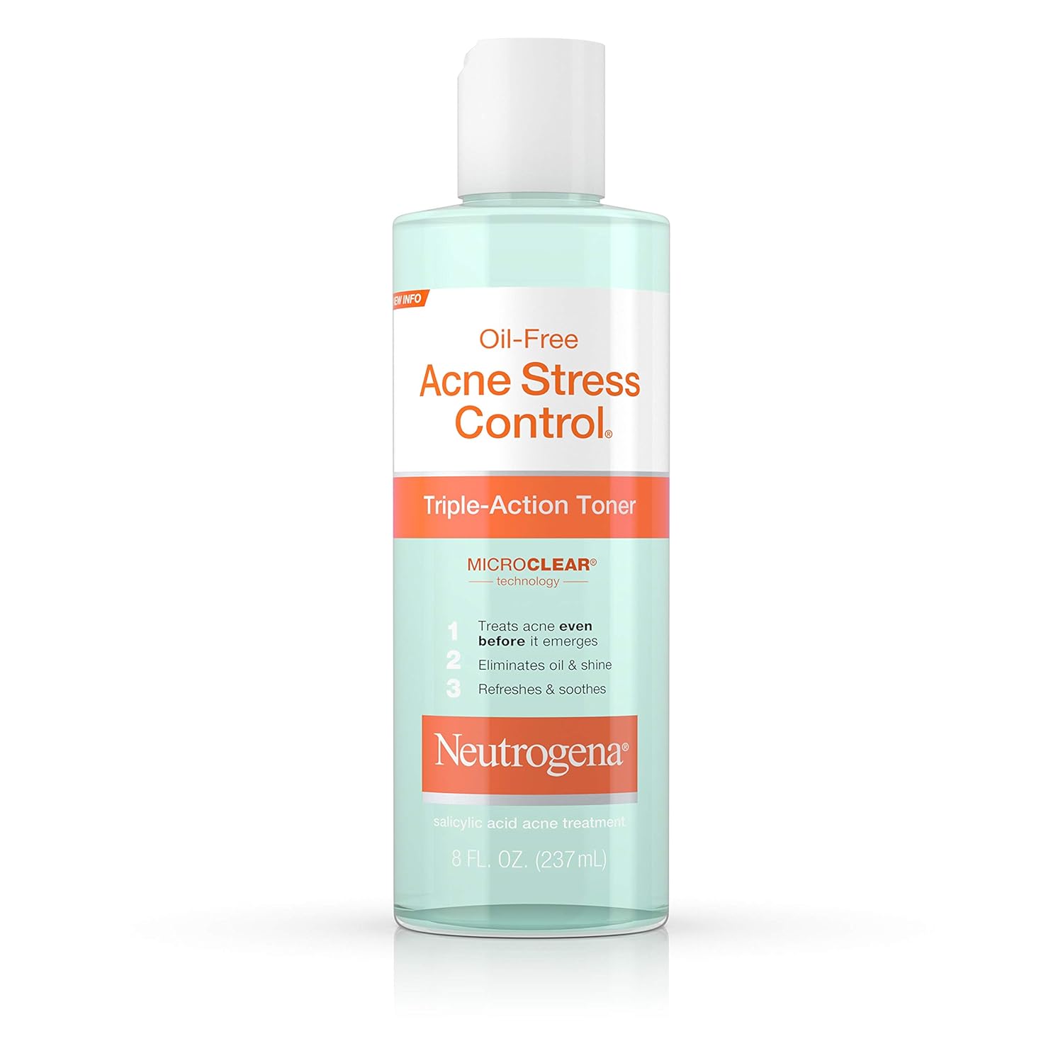 Amazon Com Neutrogena Acne Stress Control Oil Free Triple Action Toner 8 Fluid Ounce 12 Per Case Beauty