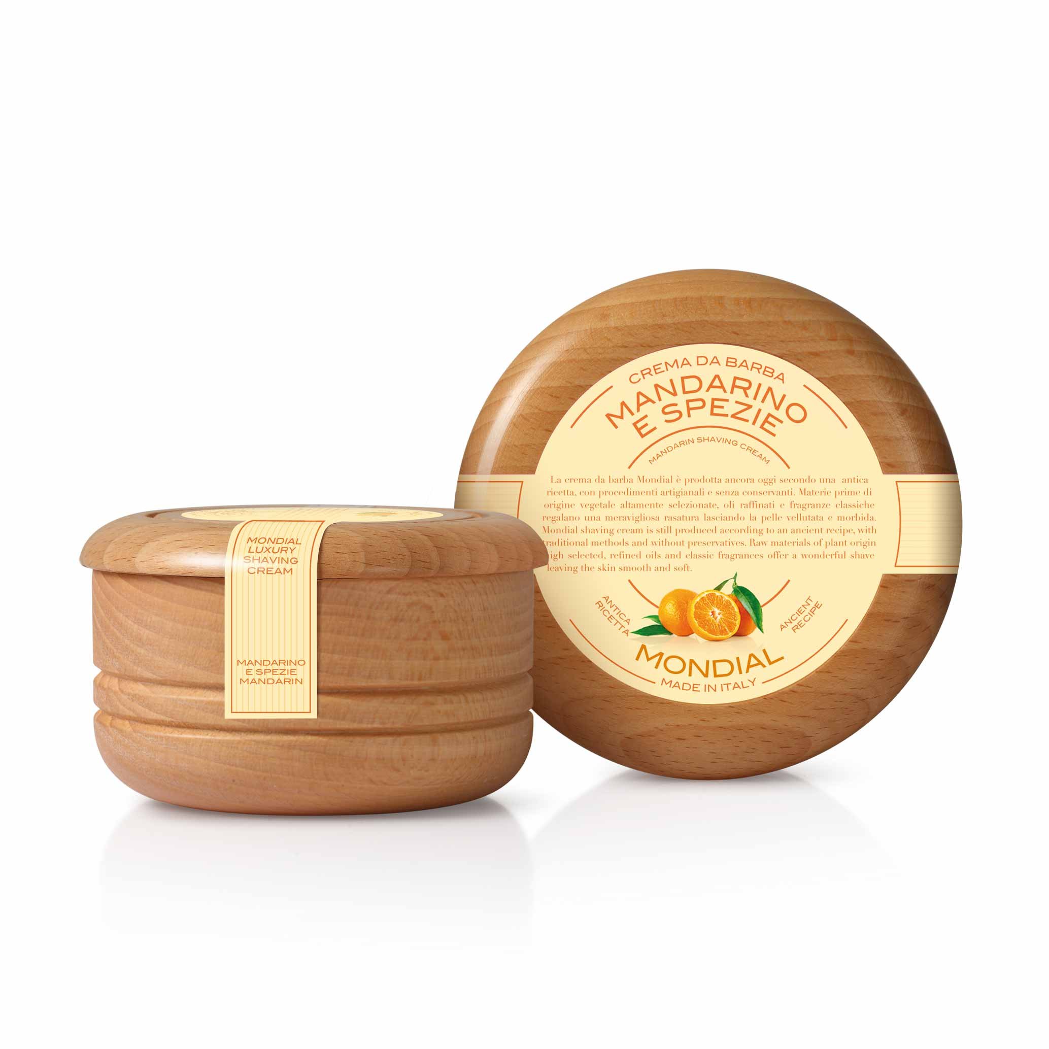 MONDIAL 140 ml Mandarin and Spices Shaving Cream