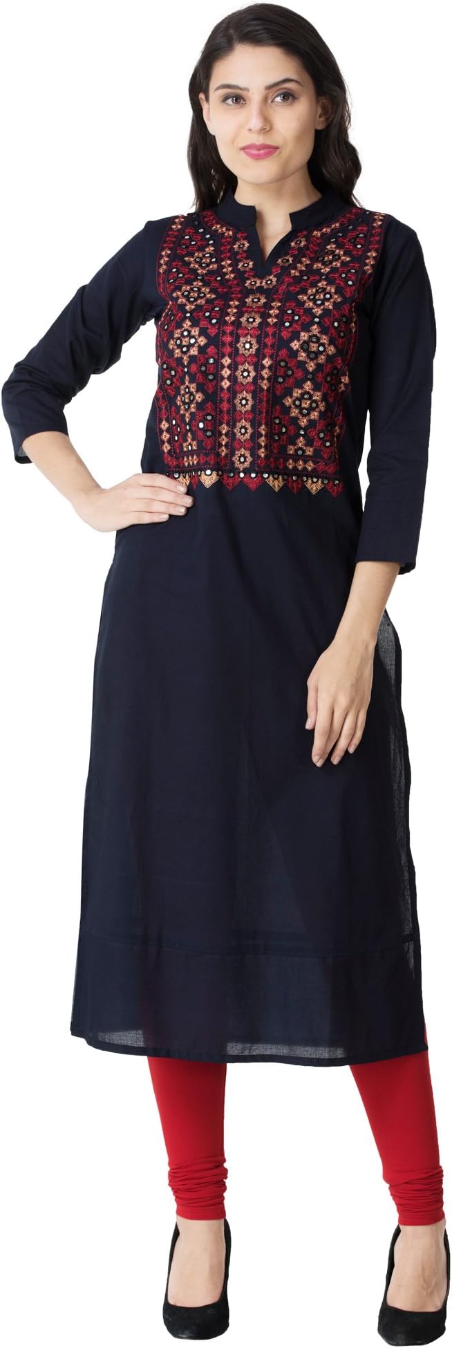 Women's Cotton Straight Kurta