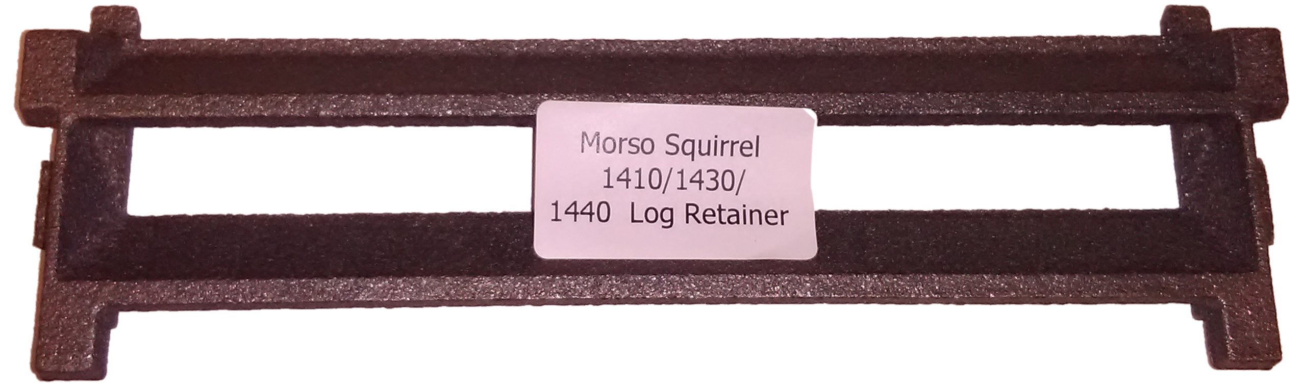 Morso FGMOS14103040LOGRET2 1430 Squirrel Log Retainer Grate - Silver