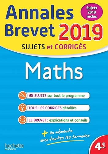 Download Annales Nouveau Brevet 2019 Maths PDF