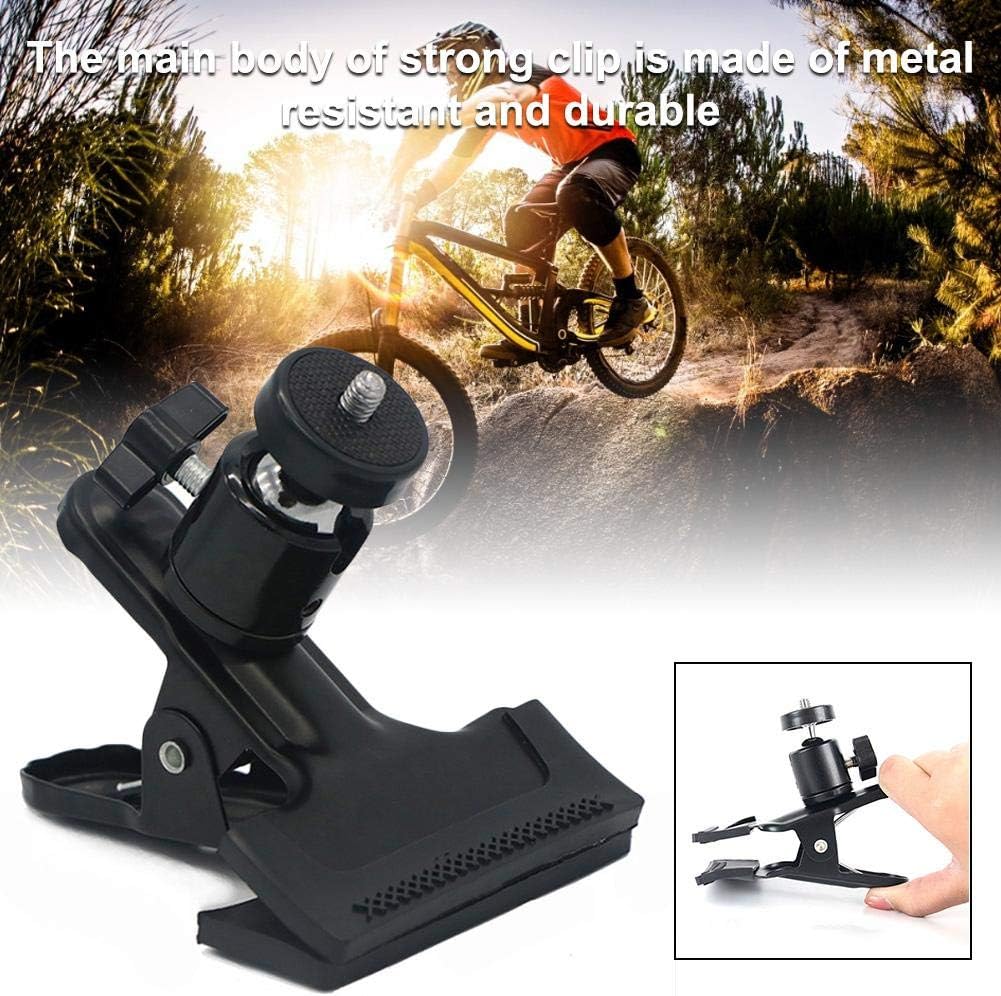 sweetyhomes Camera Clamp Bracket - Camera Clip Head Mount for HTC Vive Bracket 1/4 Screw Mounting Accessories Tracker Universal Photography Light Stand Metal Clamp Bracket