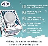 Rockit Zed Vibration Baby Sleep Aid Red Night Light 6 Settings Crib Cot Moses view 3