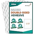 Onine Patch Magic Adhesive，Double-Sided Glue for Iron On Patches and Cut to Fit Freestyle Girl Scout Patches Kit, No Sewing No Ironing.(2 Pack)