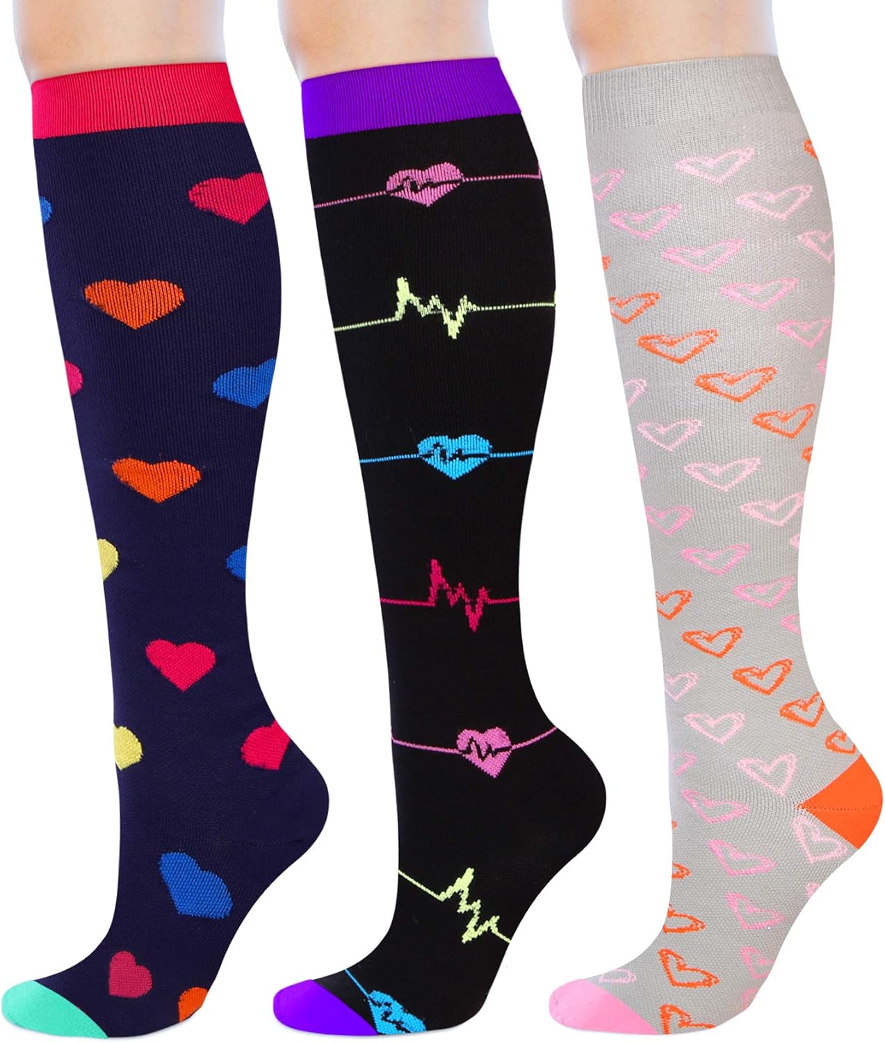 Compression Socks Women 1520mmHg Knee High Nursing