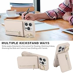 Jcxtrombulous Crossbody Wallet Case for iPhone 14