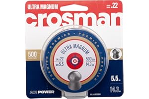 CrosmanCrosman Domed Premier Pellets, 0.22-Calibre, 500 Count