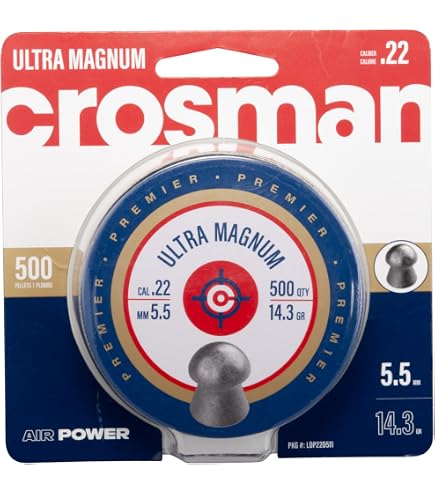 Amazon.com : Crosman LPPH2 Premier .22 Piranha Pellets : Sports