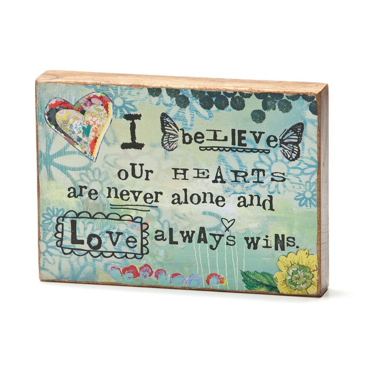 Kelly Rae Roberts Collection Our Hearts Are Never Alone Sentiment