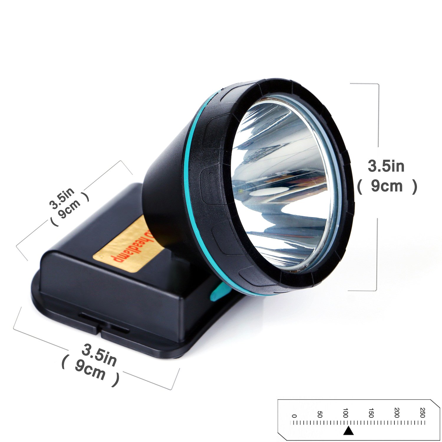 ALFLASH USB Wiederaufladbare LED Stirnlampe Scheinwerfer Super Helle