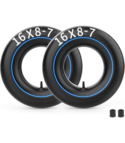 thumbnail image 2 of Heavy Duty 16x8-7 160R7 Inner Tube - 7 Inch Rubber Tube For ATV, Quad, Bike & Motorbike Tires 2 of 14