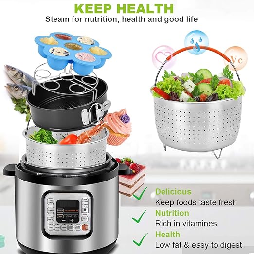 Amazon.com: Juego de accesorios para ollas instantáneas para ...