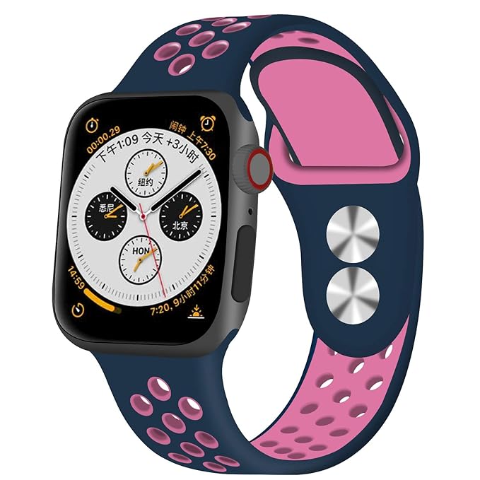 Fotbor - Correa de Repuesto para Apple Watch de 44 mm y 42 ...