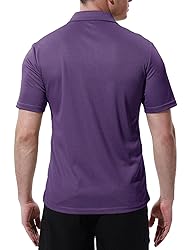 Rdruko Men's Active Polo Shirts Short Sleeve Quick