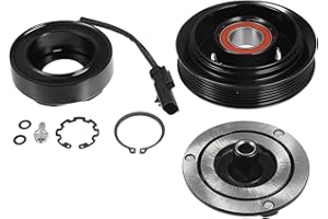 X AUTOHAUX 1 Set AC Compressor Clutch Replacement for Ram 3500 Diesel 6.7L 2011-2018