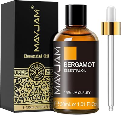 MAYJAM Bergamot Essential Oils 30ML for Diffuser Humidifier DIY