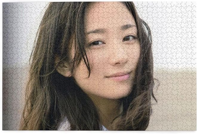 Amazon 木村文乃 きむら ふみの 3 1000ピースのパズル 大人と子供のための教育的減圧楽しいゲーム おもちゃ おもちゃ