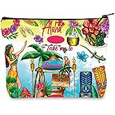 WZMPA Hawaii Vacation Travel Cosmetic Bag Hawaii Party Gift Take Me To Hawaii Zipper Pouch Bag Hawaii Souvenir Merchandise (To Hawaii)