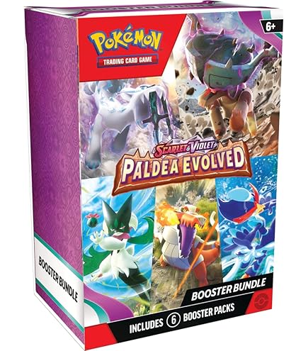 Amazon.com: Pokemon TCG: Paldea Evolved Build & Battle Box
