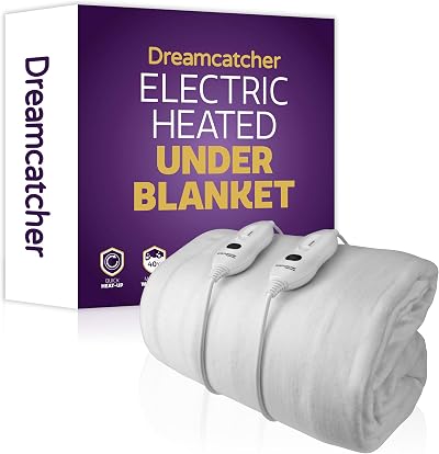 Dreamcatcher Superking Electric Blanket 203x182cm Fully Fitted 3 Heat Settings