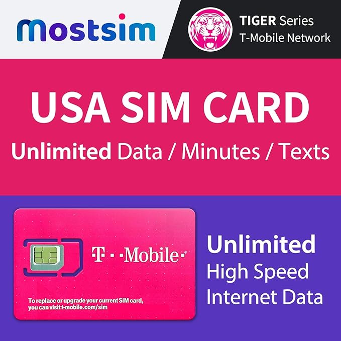 Most Sim T Mobile Usa Sim Card 15 Days Unlimited High Speed