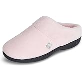 isotoner womens Classic Clog Non-slip Memory Foam Slippers