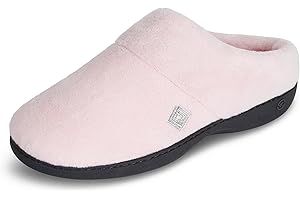 Isotoner Women's Classic Hoodback with Memory Foam Slipper