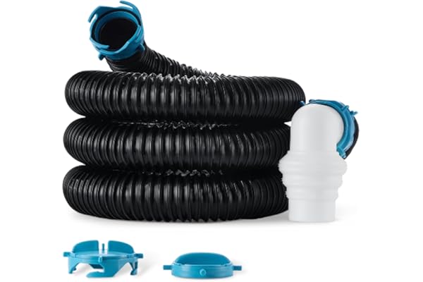 Amazon Basics - RV Sewer Hose, 457.2 cm, Black