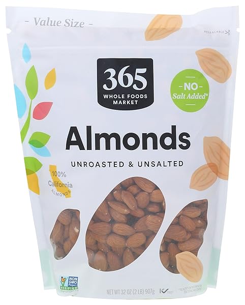 365 BY WHOLE FOODS MARKET, RAW CALIFORNIA ALMONDS,...