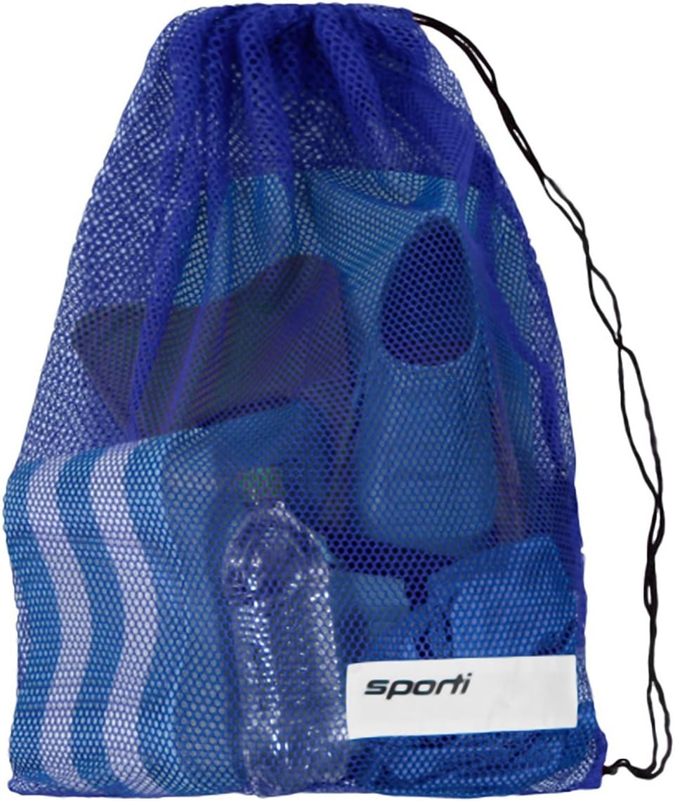 Sporti Mesh Equipment Bag (Blue): Sports & Outdoors