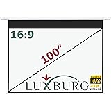 Luxburg 100-Inch 16:9 221 x 125 cm Full HD 3D Manual Pull Down Projection Screen - Matt White