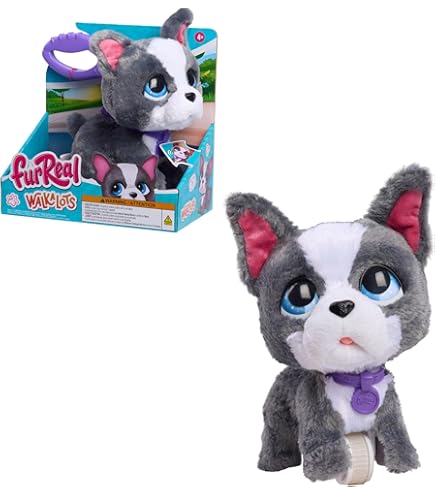 Amazon.com: FurReal Friends B0449AS0 JJ My Jumpin' Pug Pet Plush