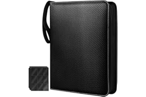 SUNHORSE Trading Card Binder 900 Pockets Card Holder with 50 Sleeves, Card Collection Binder, Trading Card Holder Album Folder Book for TCG Sports Football Baseball Game Cards and More(Yx-TCB-900-Pro)